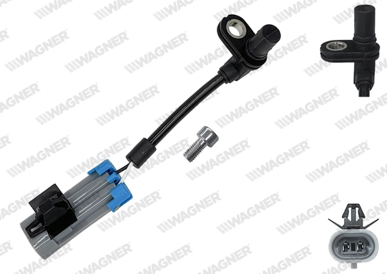 WAGNER-AU érzékelő, kerékfordulatszám - WS2508-SE-WG - TothCarparts