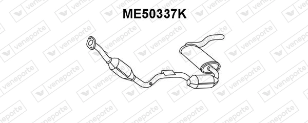 VENEPORTE katalizátor - ME50337K - TothCarparts