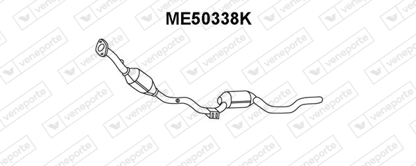 VENEPORTE katalizátor - ME50338K - TothCarparts