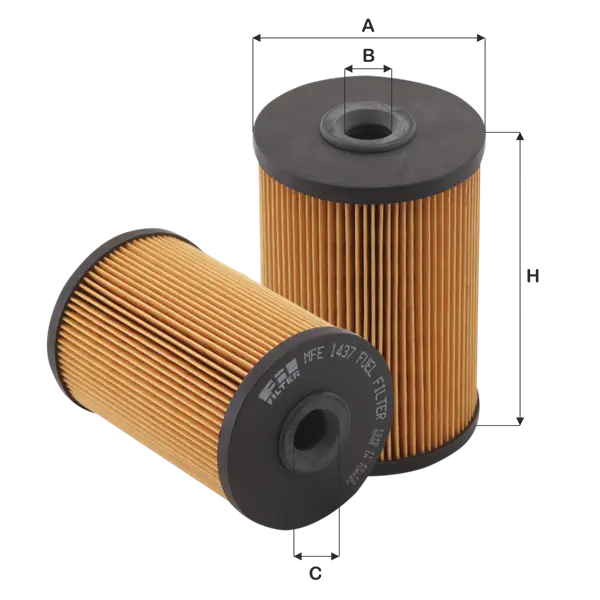 FIL FILTER Üzemanyagszűrő - MFE 1417 MB - TothCarparts