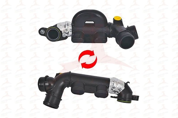 MEHA AUTOMOTIVE Töltőlevegő cső - MH54189 - TothCarparts