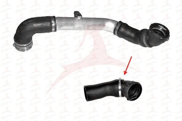 MEHA AUTOMOTIVE Töltőlevegő cső - MH56495 - TothCarparts