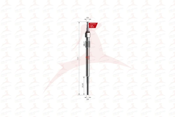 MEHA AUTOMOTIVE izzítógyertya - MH70104 - TothCarparts