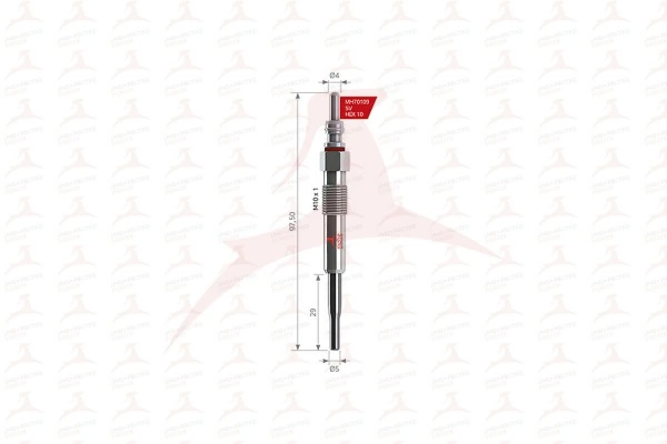 MEHA AUTOMOTIVE izzítógyertya - MH70109 - TothCarparts