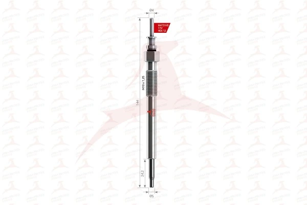 MEHA AUTOMOTIVE izzítógyertya - MH70145 - TothCarparts