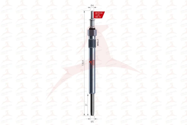 MEHA AUTOMOTIVE izzítógyertya - MH70165 - TothCarparts