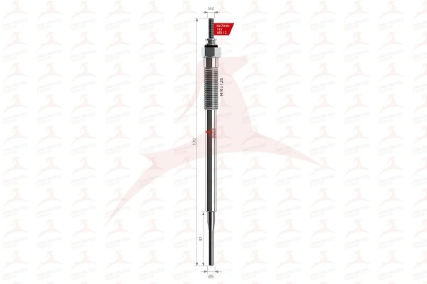 MEHA AUTOMOTIVE izzítógyertya - MH70191 - TothCarparts