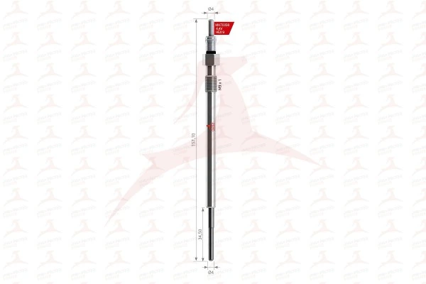 MEHA AUTOMOTIVE izzítógyertya - MH70208 - TothCarparts