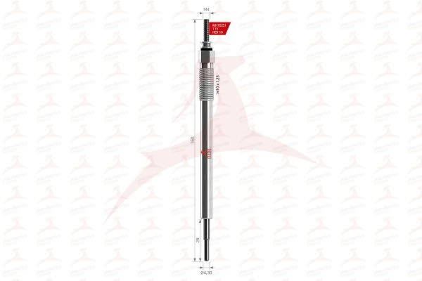 MEHA AUTOMOTIVE izzítógyertya - MH70251 - TothCarparts