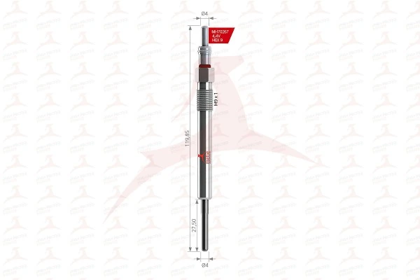 MEHA AUTOMOTIVE izzítógyertya - MH70267 - TothCarparts