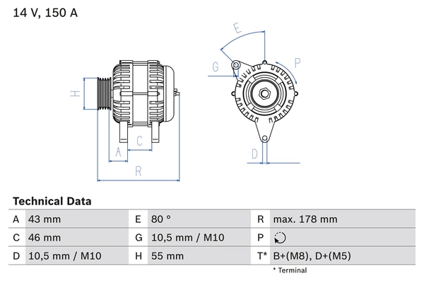 Carwood Group generátor - BREF0320986041930 - TothCarparts