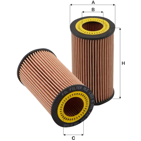 FIL FILTER olajszűrő - MLE 1353 A - TothCarparts