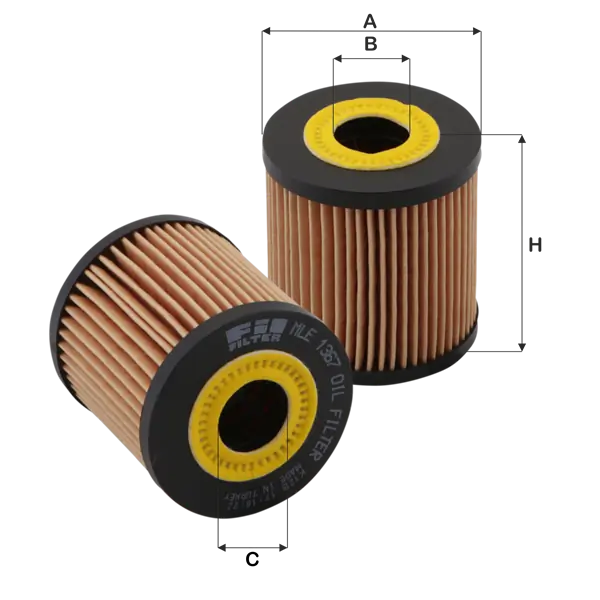 FIL FILTER olajszűrő - MLE 1367 - TothCarparts