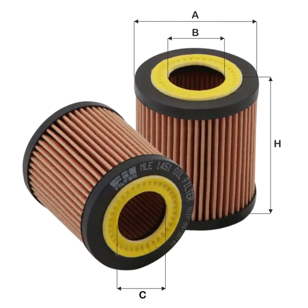 FIL FILTER olajszűrő - MLE 1451 - TothCarparts