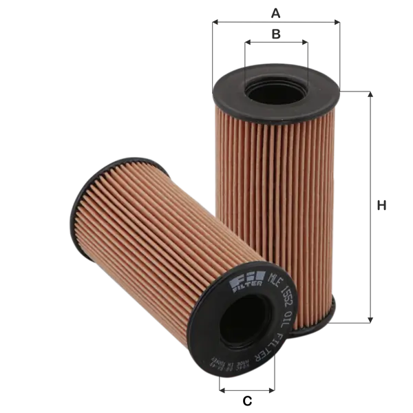 FIL FILTER olajszűrő - MLE 1552 - TothCarparts