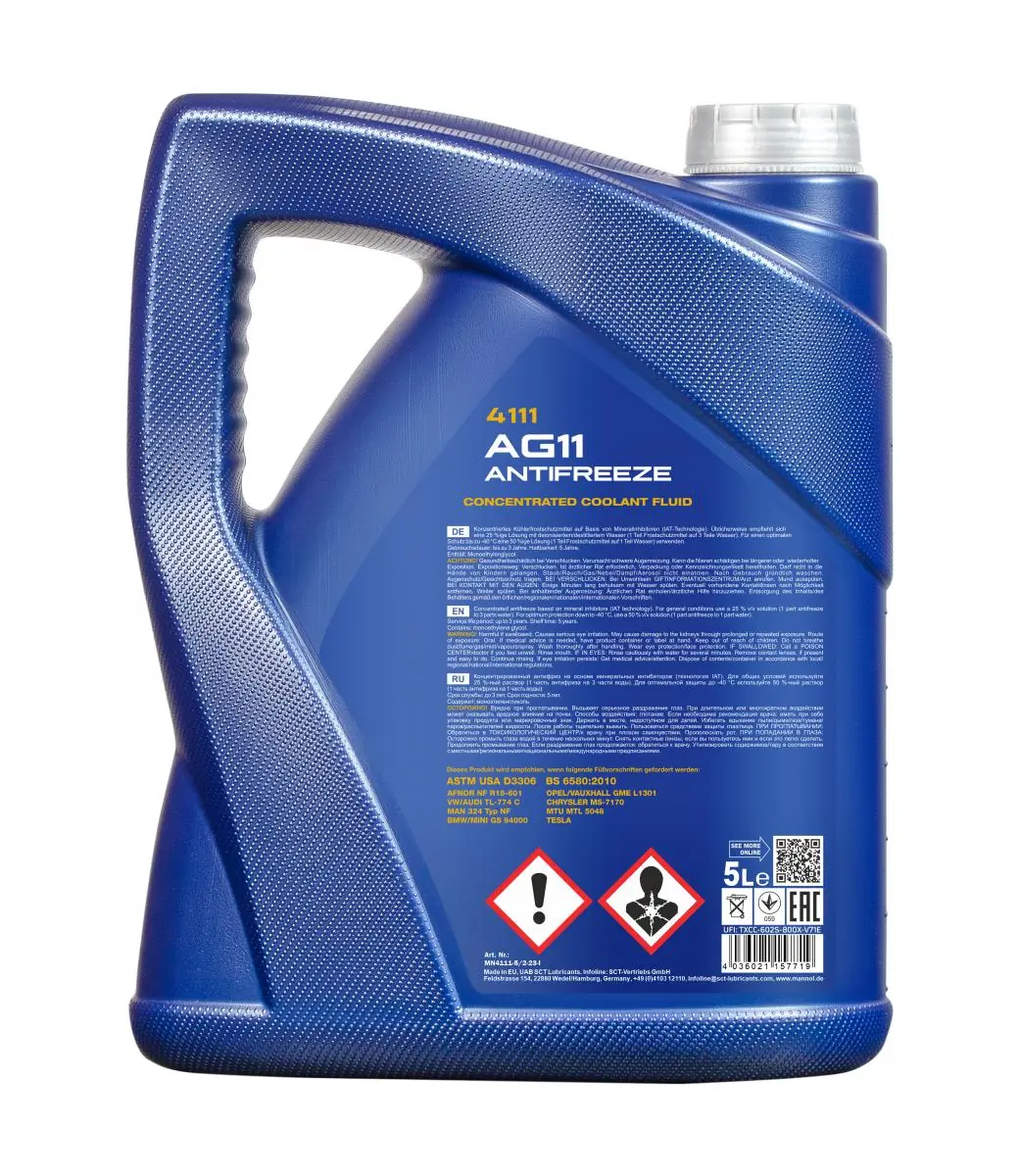 SCT - MANNOL Fagyálló - MN4111-5 - TothCarparts