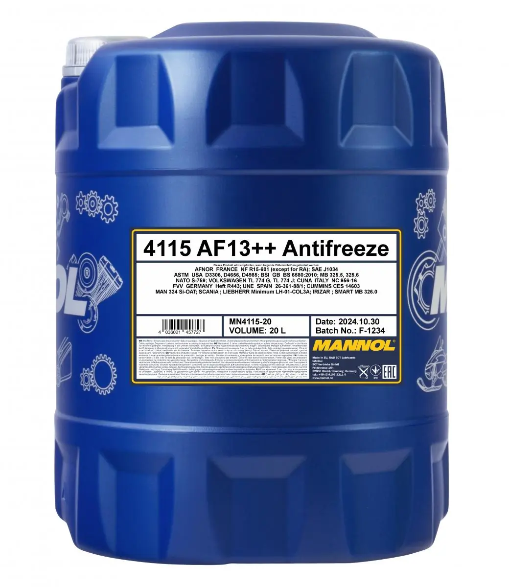 SCT - MANNOL Fagyálló - MN4115-20 - TothCarparts