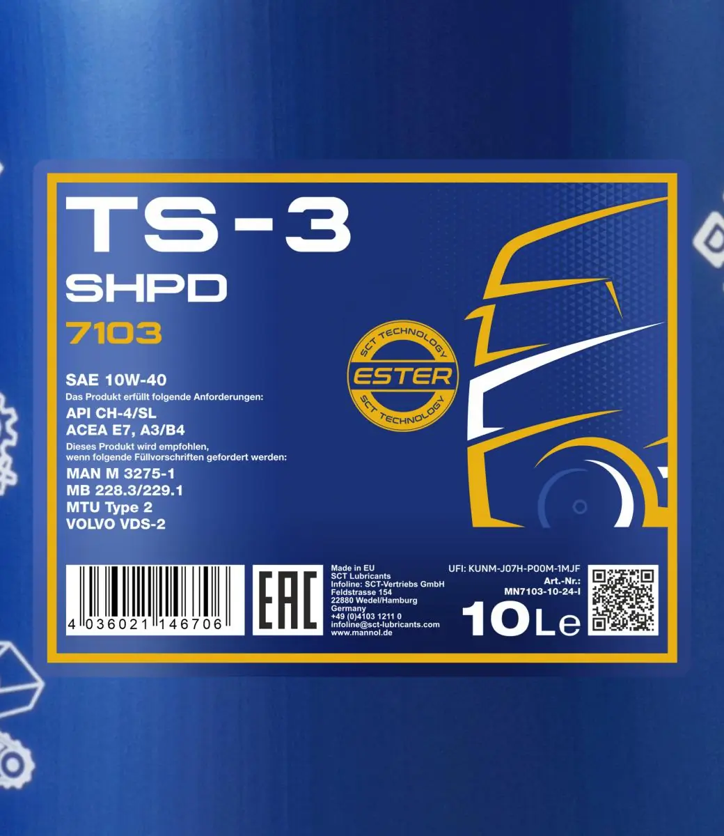 SCT - MANNOL motorolaj - MN7103-10 - TothCarparts
