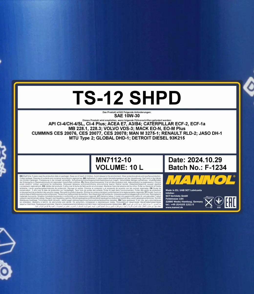 SCT - MANNOL motorolaj - MN7112-10 - TothCarparts