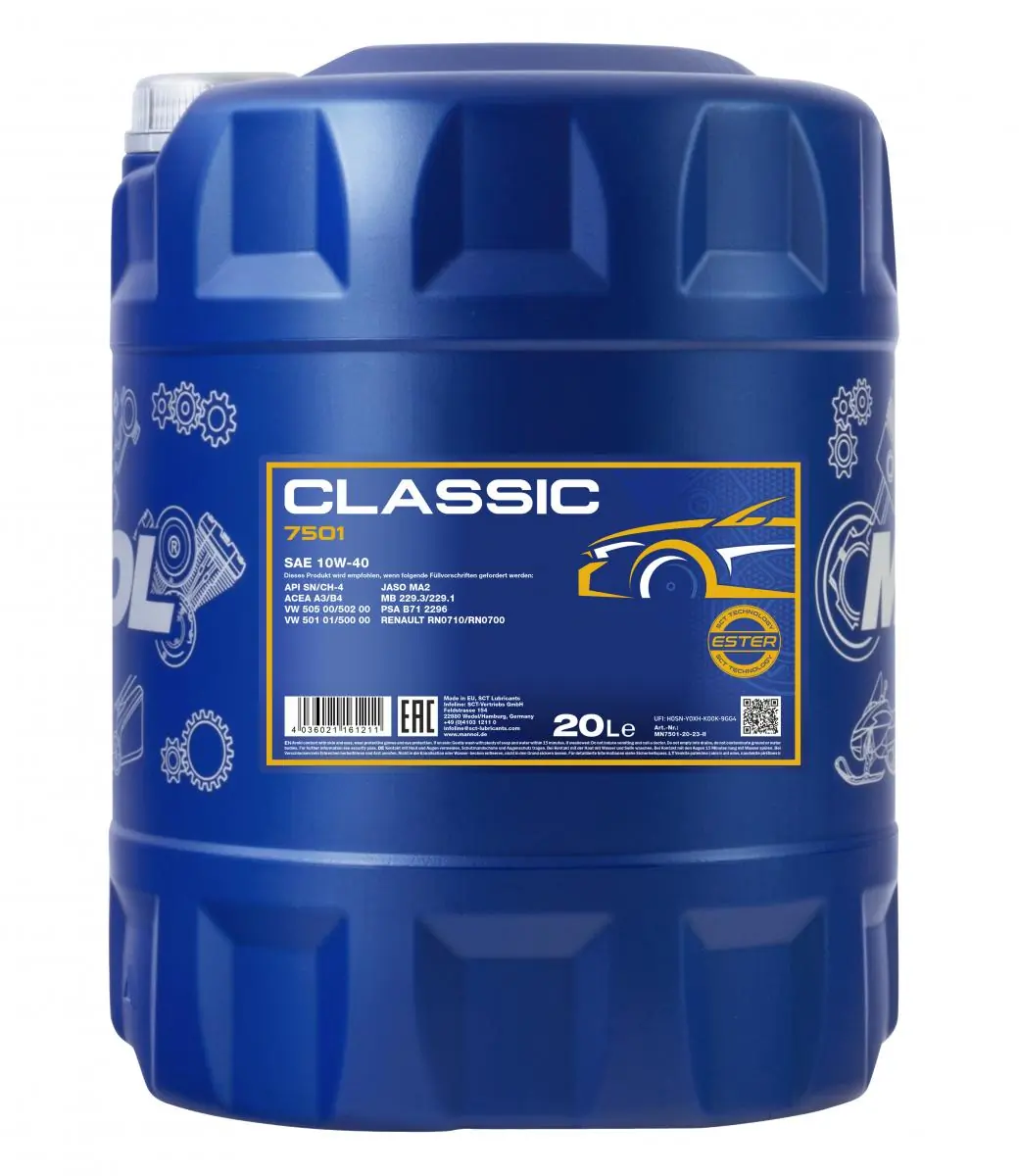SCT - MANNOL motorolaj - MN7501-20 - TothCarparts