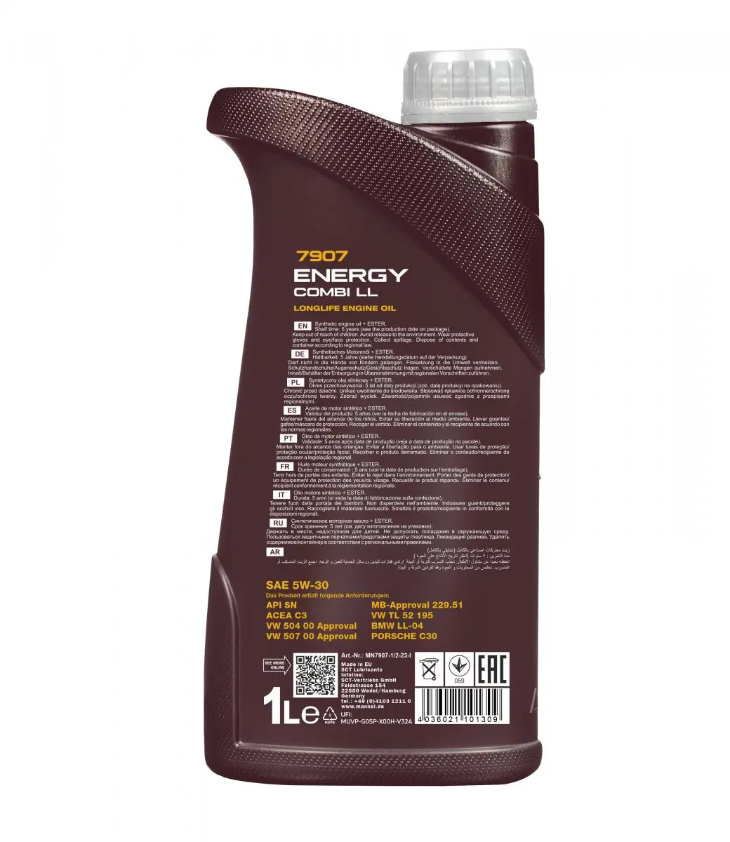 SCT - MANNOL motorolaj - MN7907-1 - TothCarparts
