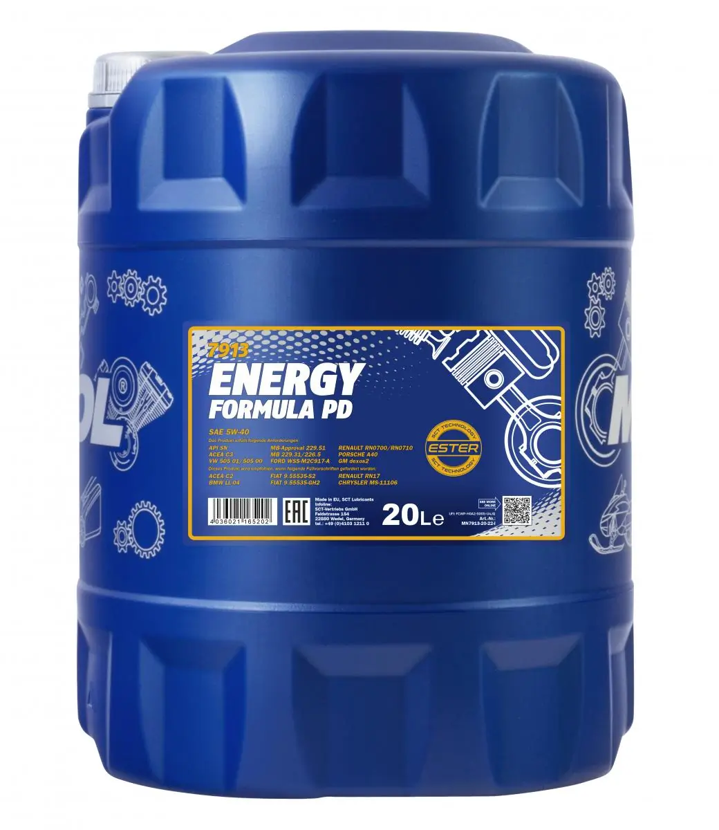 SCT - MANNOL motorolaj - MN7913-20 - TothCarparts