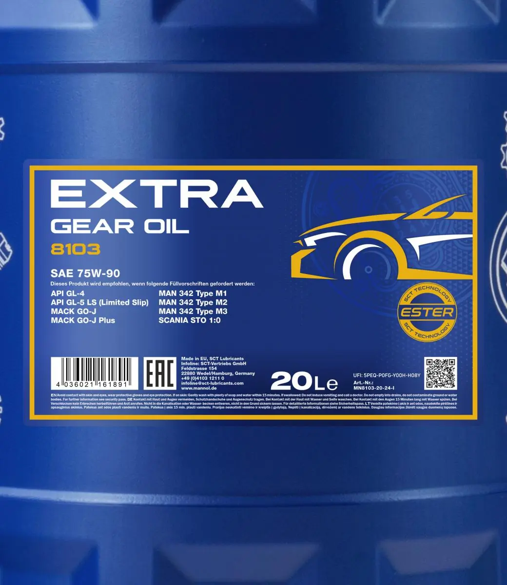 SCT - MANNOL Váltóolaj - MN8103-20 - TothCarparts
