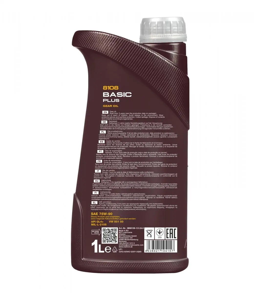 SCT - MANNOL Váltóolaj - MN8108-1 - TothCarparts