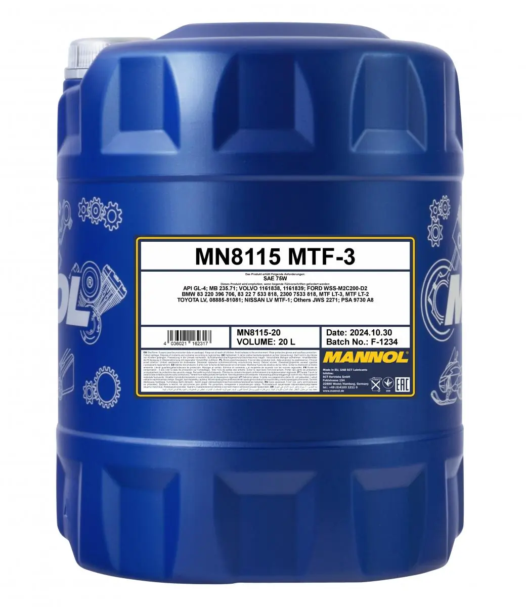 SCT - MANNOL Váltóolaj - MN8115-20 - TothCarparts