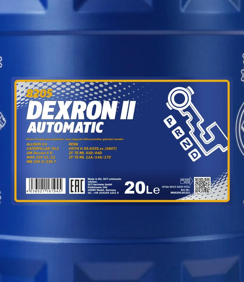 SCT - MANNOL Olaj, automata sebességváltó - MN8205-20 - TothCarparts