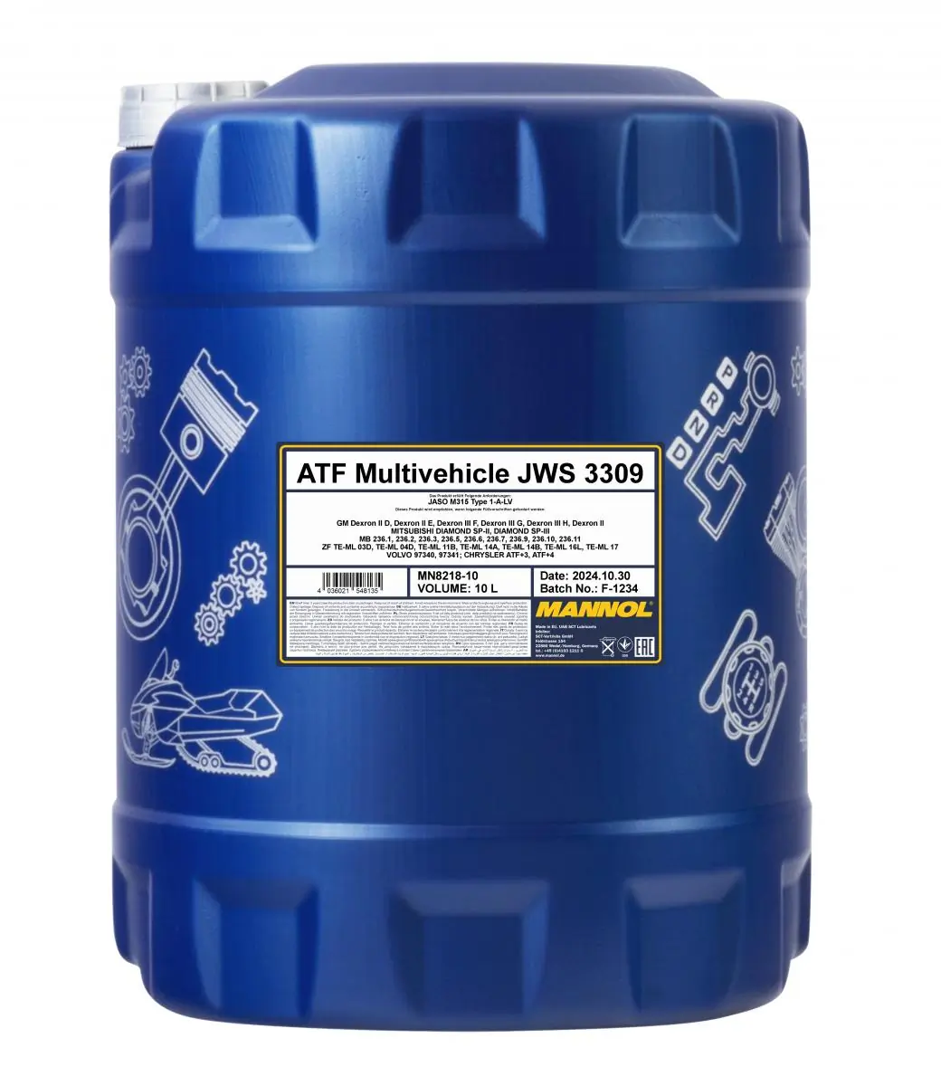 SCT - MANNOL Olaj, automata sebességváltó - MN8218 - TothCarparts