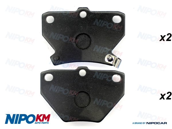 NipoKM fékbetétkészlet, tárcsafék - CLT.TY1454S - TothCarparts