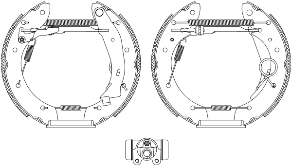 MINTEX fékpofakészlet - MSP140 - TothCarparts