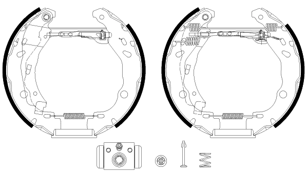 MINTEX fékpofakészlet - MSP413 - TothCarparts