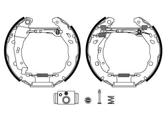 MINTEX fékpofakészlet - MSP414 - TothCarparts