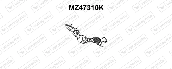 VENEPORTE Könyökkatalizátor - MZ47310K - TothCarparts