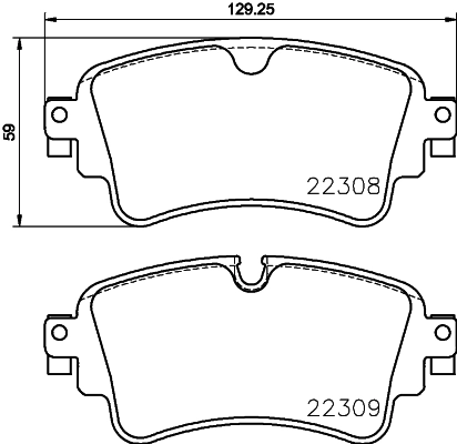 COBREQ fékbetétkészlet, tárcsafék - N-2071 - TothCarparts