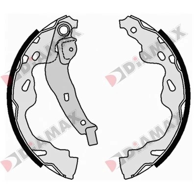 DIAMAX fékpofakészlet - N01091 - TothCarparts