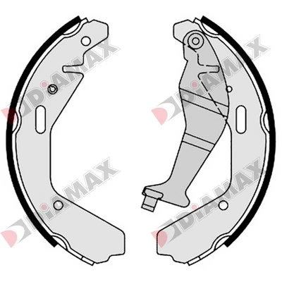DIAMAX fékpofakészlet - N01350 - TothCarparts