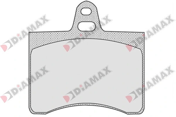 DIAMAX fékbetétkészlet, tárcsafék - N09027 - TothCarparts
