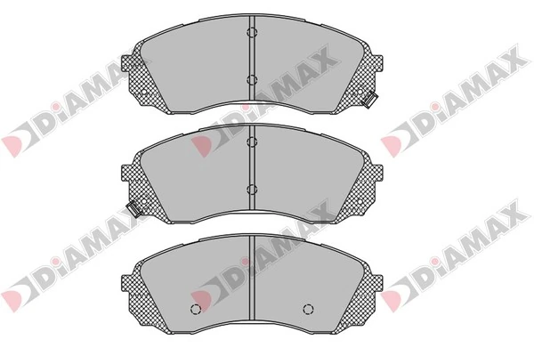 DIAMAX fékbetétkészlet, tárcsafék - N09090 - TothCarparts