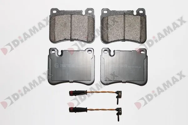 DIAMAX fékbetétkészlet, tárcsafék - N09108A - TothCarparts