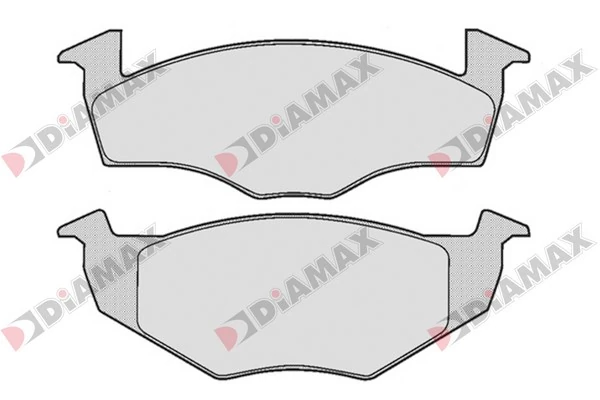 DIAMAX fékbetétkészlet, tárcsafék - N09138 - TothCarparts