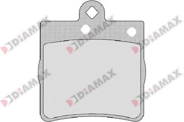 DIAMAX fékbetétkészlet, tárcsafék - N09159 - TothCarparts