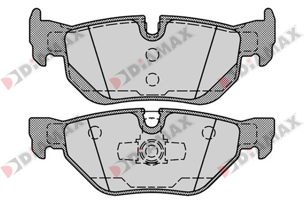 DIAMAX fékbetétkészlet, tárcsafék - N09195 - TothCarparts