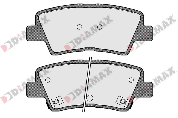 DIAMAX fékbetétkészlet, tárcsafék - N09277 - TothCarparts