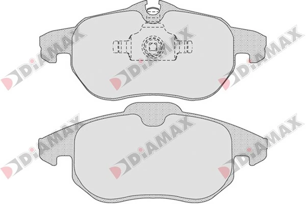 DIAMAX fékbetétkészlet, tárcsafék - N09364 - TothCarparts