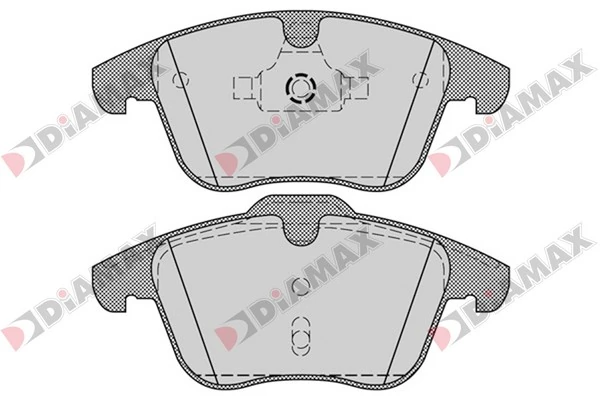 DIAMAX fékbetétkészlet, tárcsafék - N09384 - TothCarparts