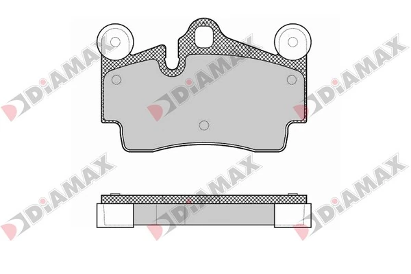 DIAMAX fékbetétkészlet, tárcsafék - N09421 - TothCarparts