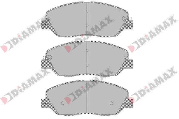 DIAMAX fékbetétkészlet, tárcsafék - N09429 - TothCarparts